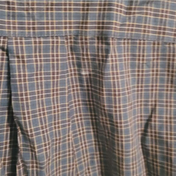 Tommy Hilfiger Plaid Button Down Long Sleeve Shirt Size Large - Picture 5 of 6